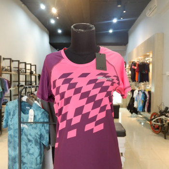 SNP - Monza 2 Running Jersey - Ladies - Pink - Short Sleeves